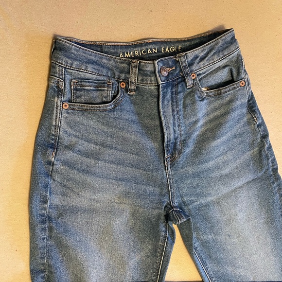 American Eagle Mom Jeans size 00 - Picture 2 of 4